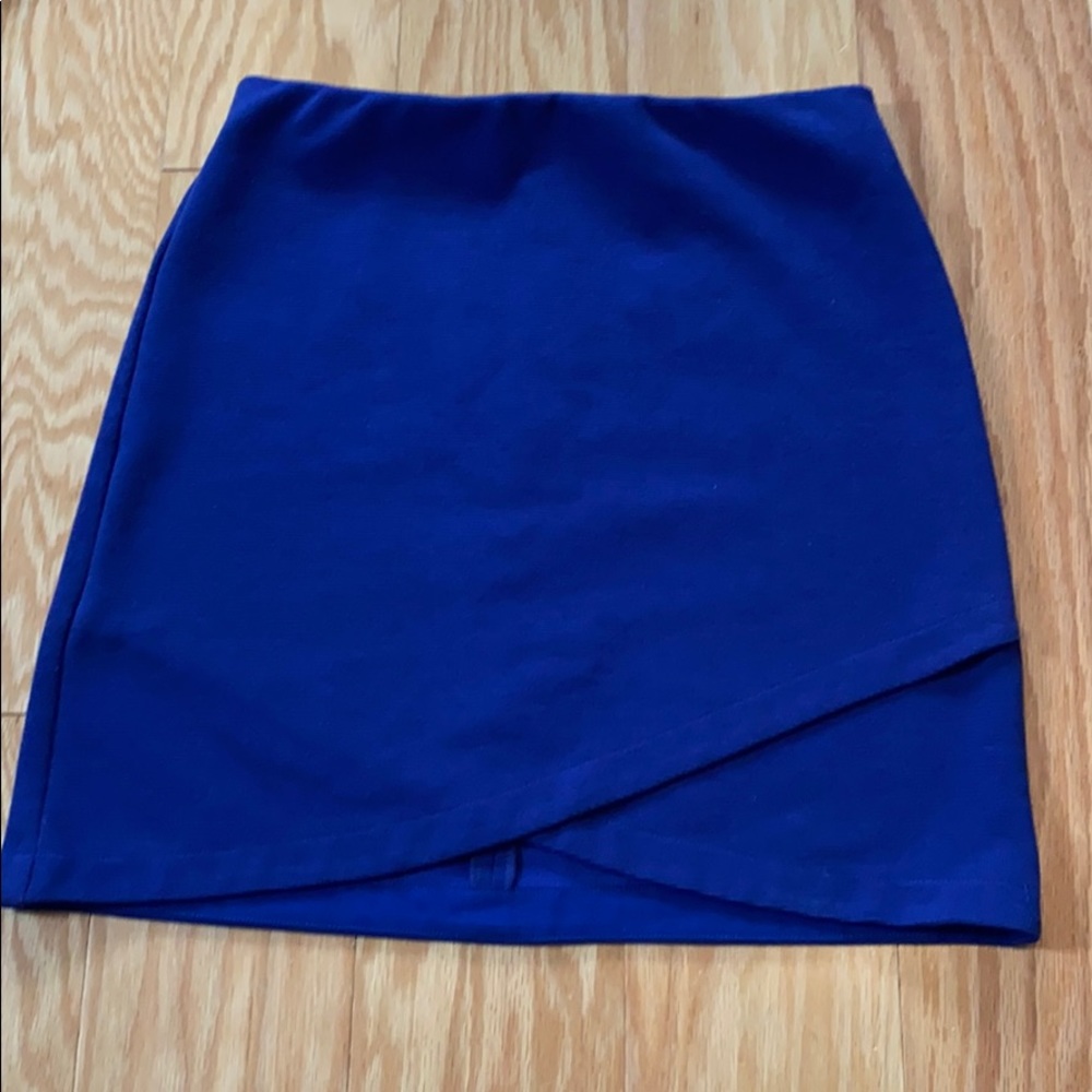 Loft royal blue skirt